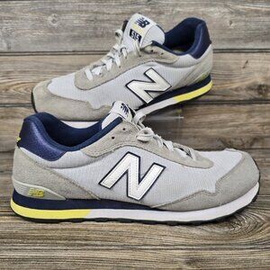 New Balance 515 Blue Gray Suede Mesh Casual Running Shoes Sneakers Men's Size 11